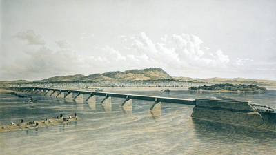 Pont Victoria 1860 - Photo M15934.1 Musée McCord 2024 01 18SamAllison JonBradley VictoriaBridge McCordM15934 1PublicDomain